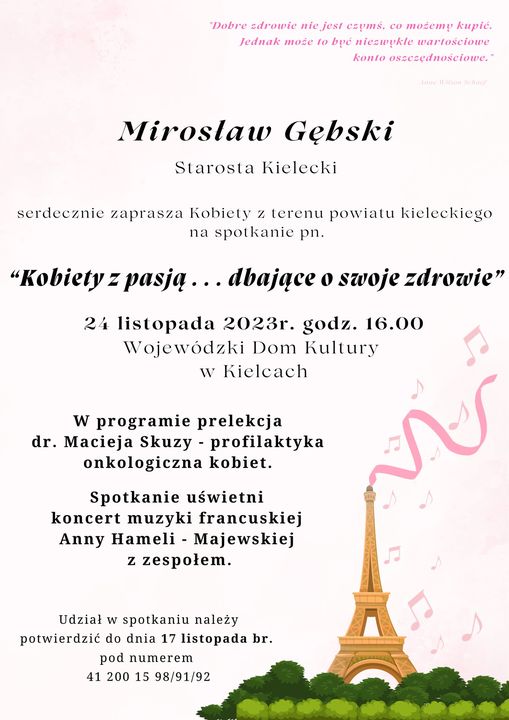 Kobiety z Pasją... już w ten piątek w kieleckim WDK